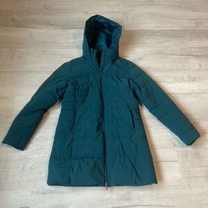 Swiss Tech Women's Hooded Teal Jacket